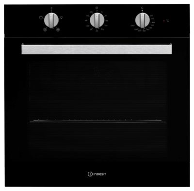 Indesit - Aria - IFW6330BL Oven - Black
